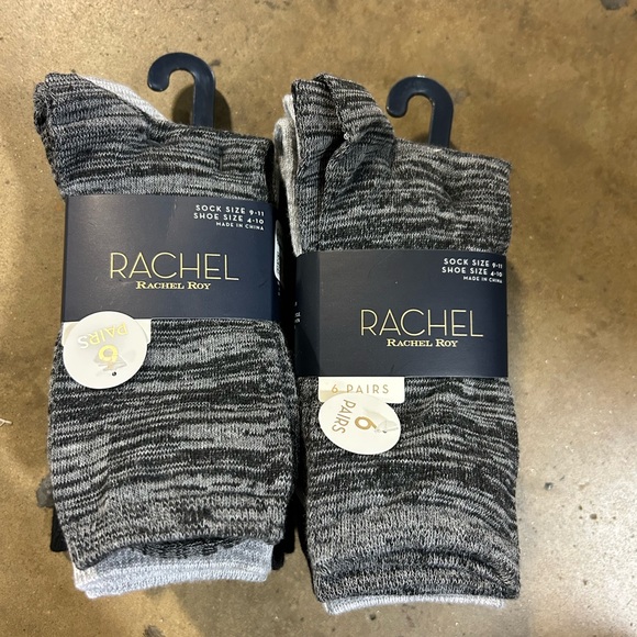 Accessories - NWT Rachel women crew socks 12 pairs